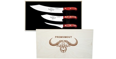 Knivset PremiumCut red diamond